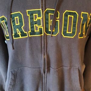 University so Oregon Ducks Gray Sweatshirt Small